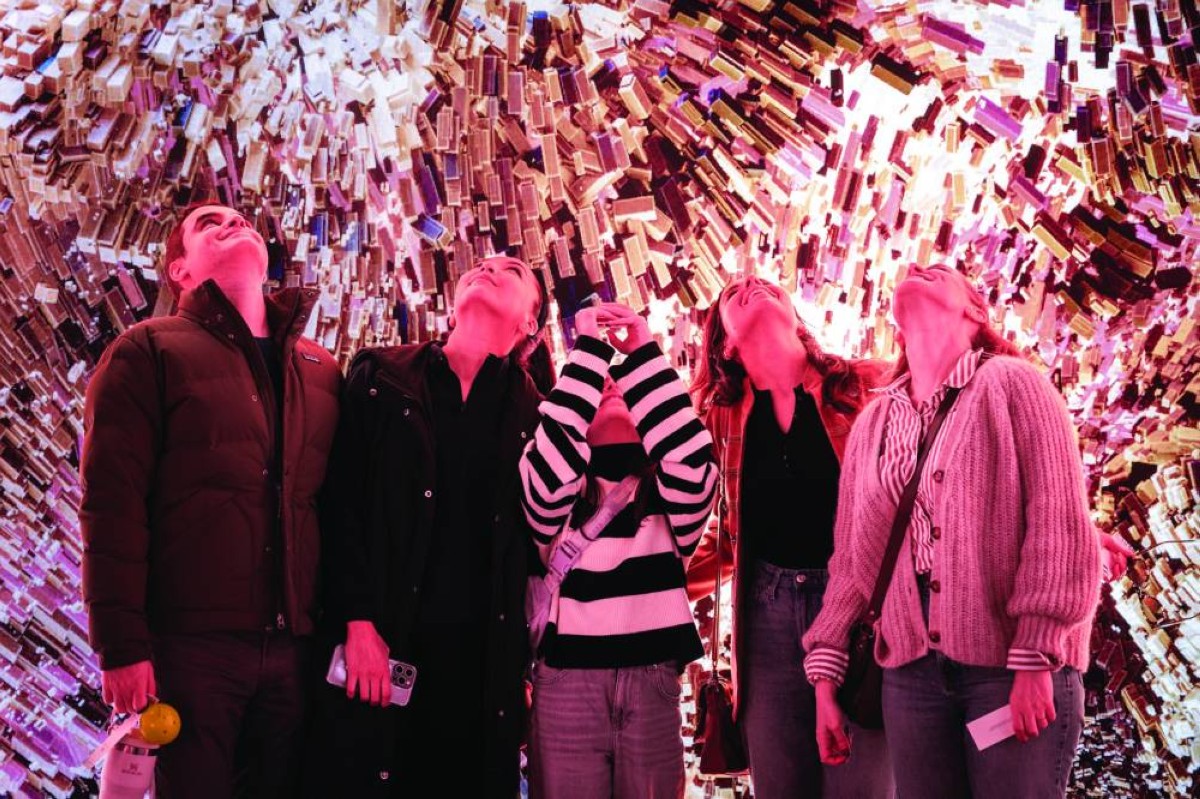 صورة داخل جناح متحف المستقبل