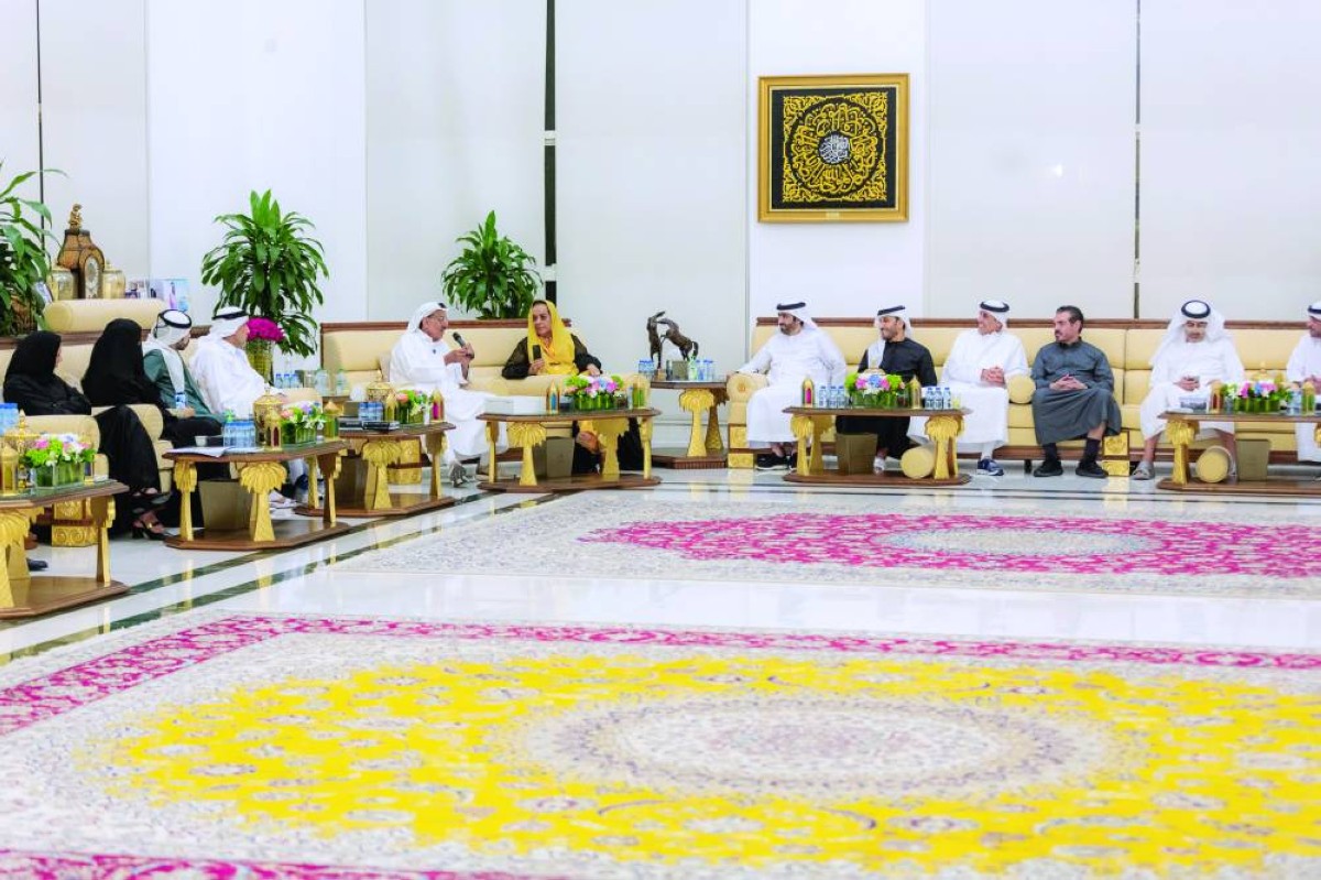  مجلس الأمناء خلال إطلاق الدورة الرابعة لجائزة «عوشة» 
