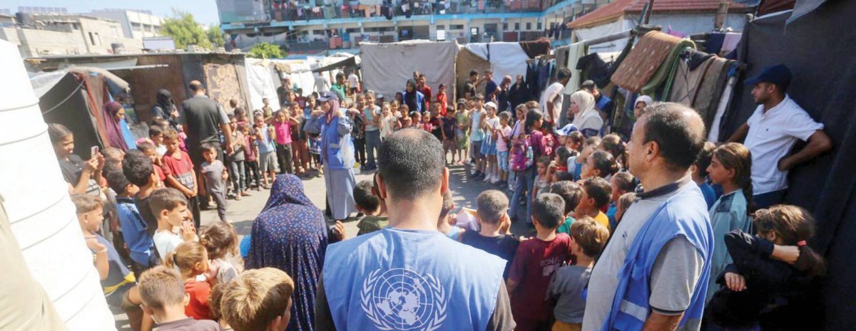 موظفو «الأونروا» يواجهون صعوبات جمة خلال عملهم في غزة