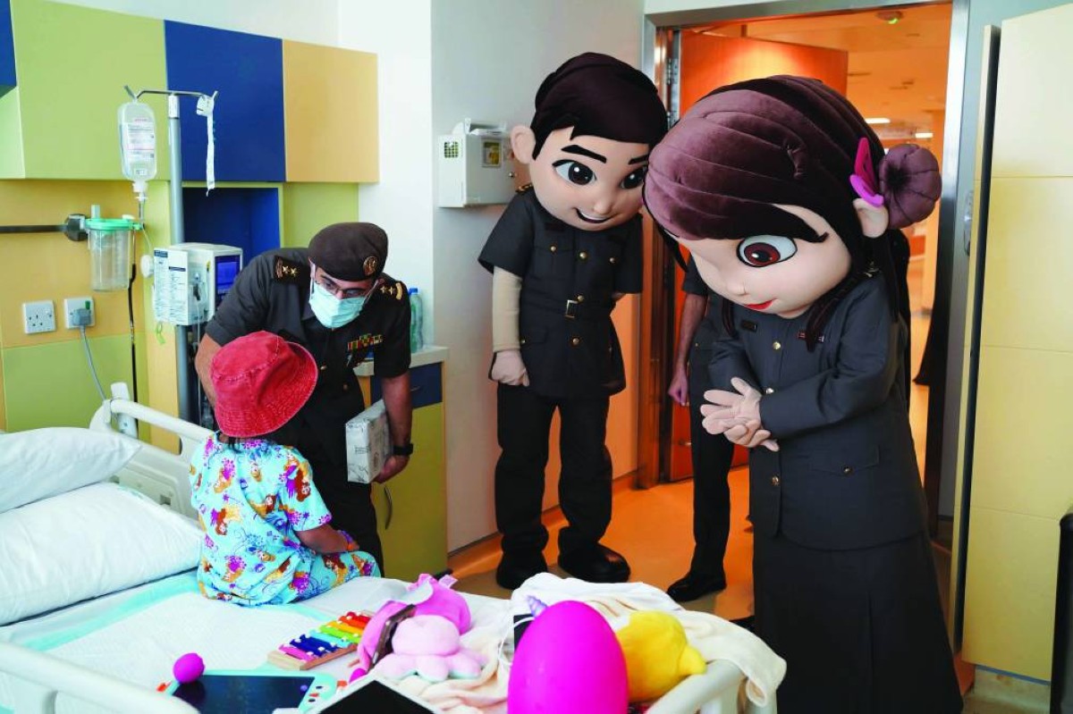 جانب من مشاركة الإدارة في «عيادة الأمل»