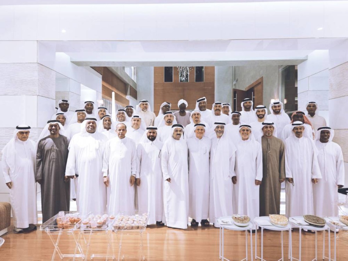 نجوم النصر القدامي خلال الأمسية الرمضانية