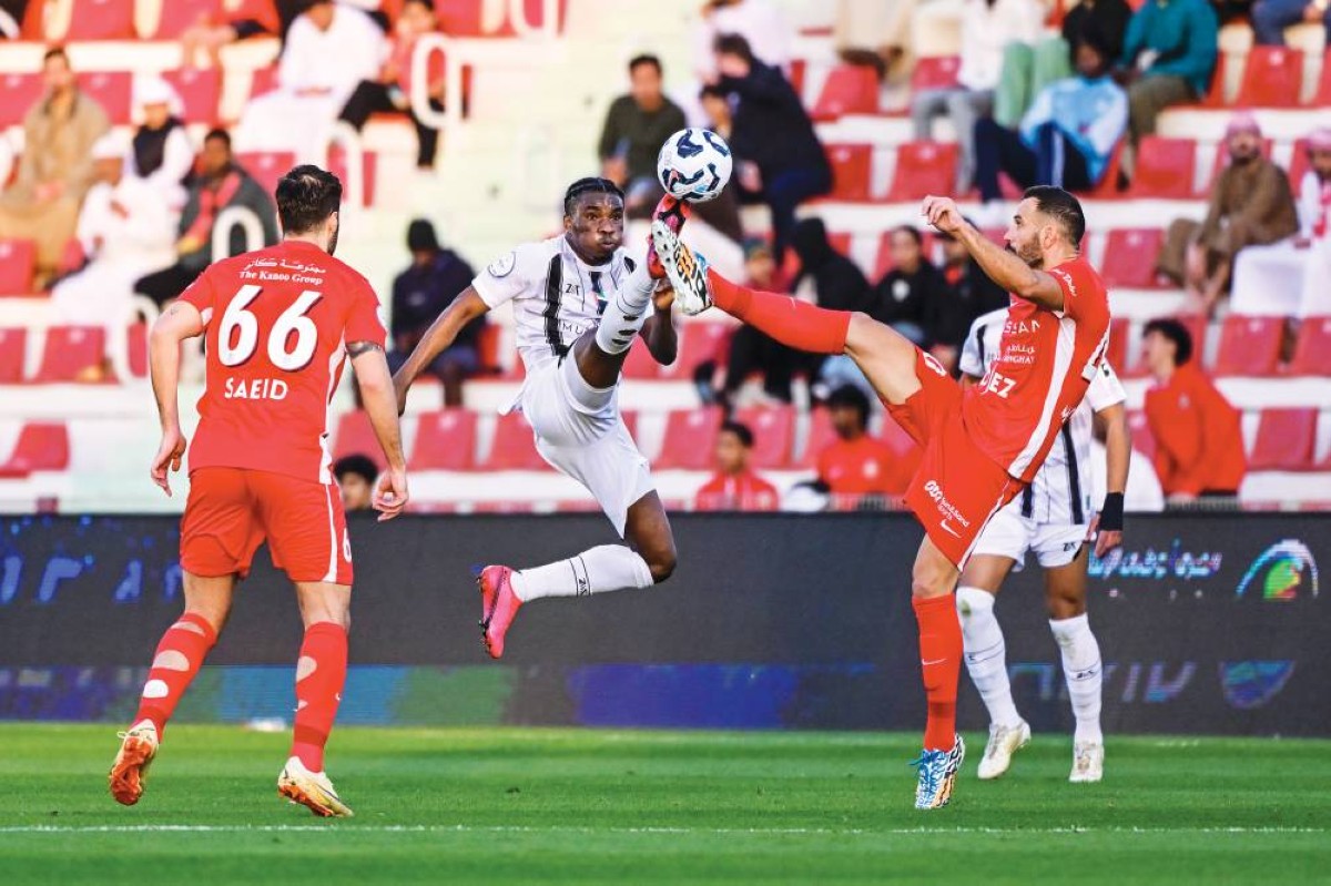 من لقاء الفريقين في دوري المحترفين