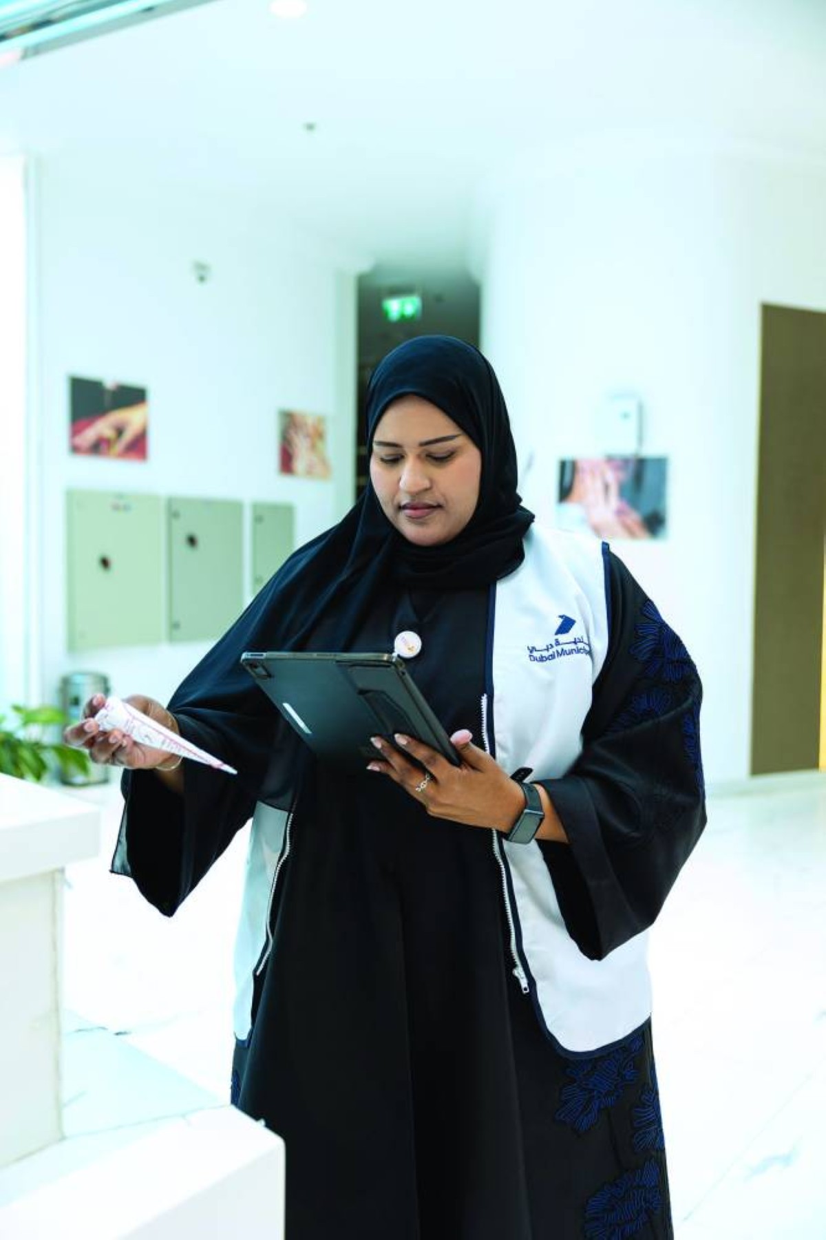 خلال إحدى الجولات التفتيشية
