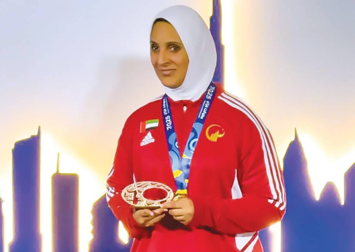  سارة الجنيبي بطلة ألعاب القوى | البيان    
