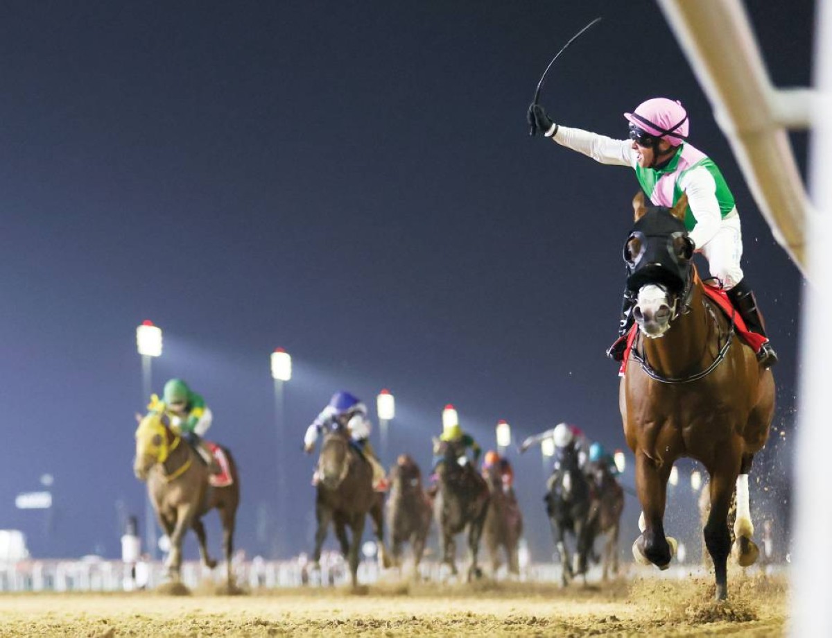 الجواد «لوريل ريفر» الفائز بالسباق التاسع لكأس دبي العالمي 2024 