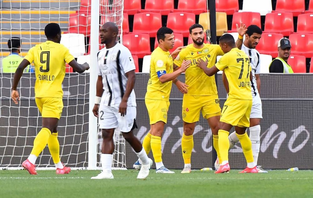 الوصل يقسو على الجزيرة بفوز تاريخي ويتقدم للمركز الرابع في جدول الدوري