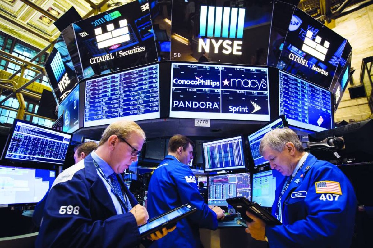 متداولون في بورصة نيويورك