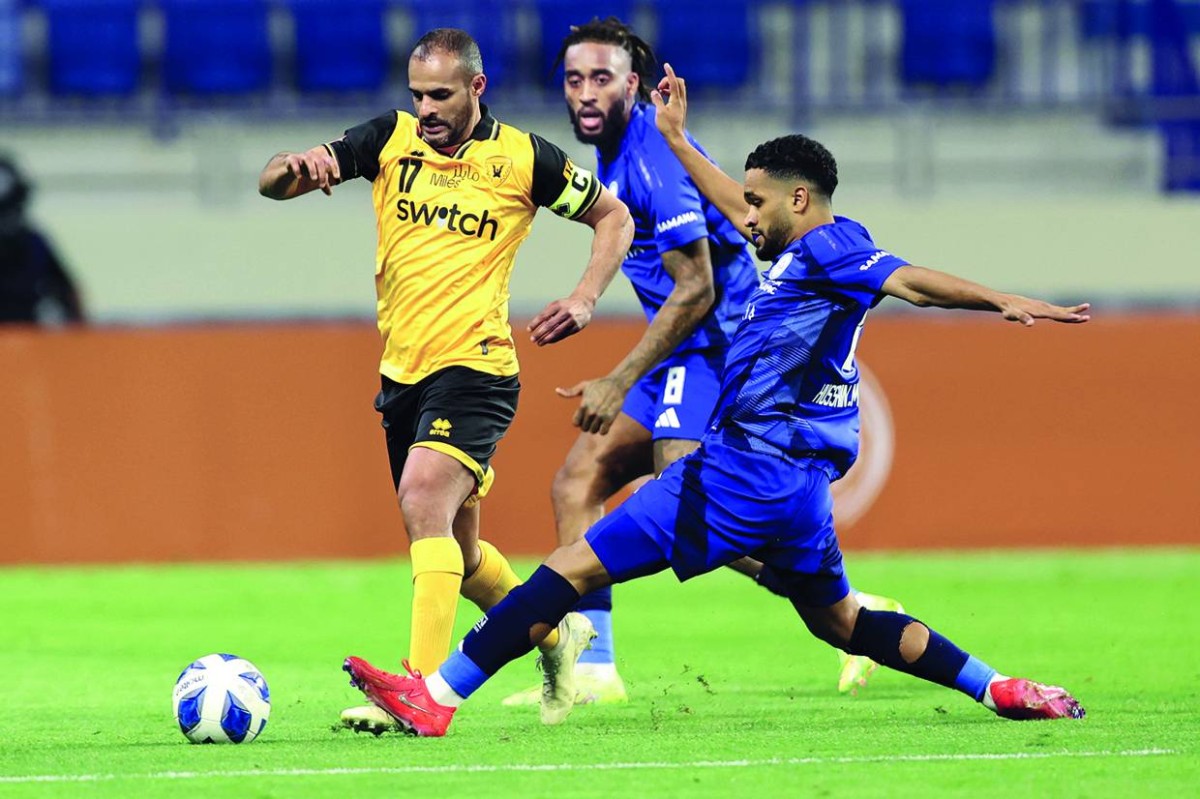  من لقاء النصر والقادسية الكويتي في البطولة الخليجية 