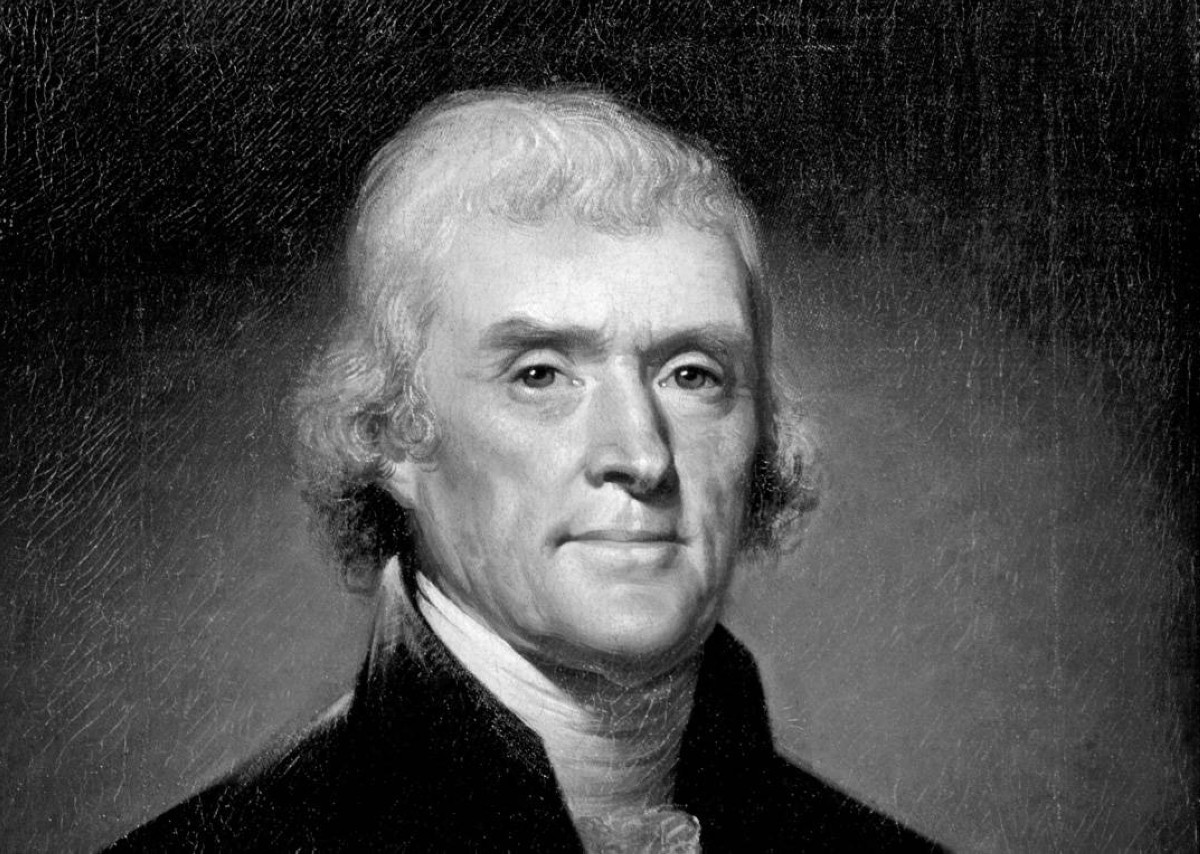 1743 ميلاد توماس جفرسون الرئيس الثالث للولايات المتحدة الأمريكية.
