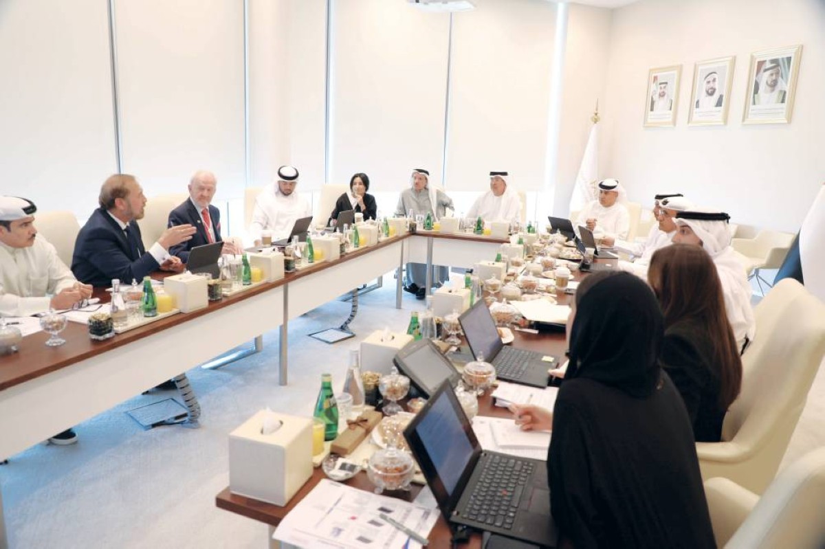 جانب من مجلس إدارة الهيئة الاتحادية للرقابة النووية