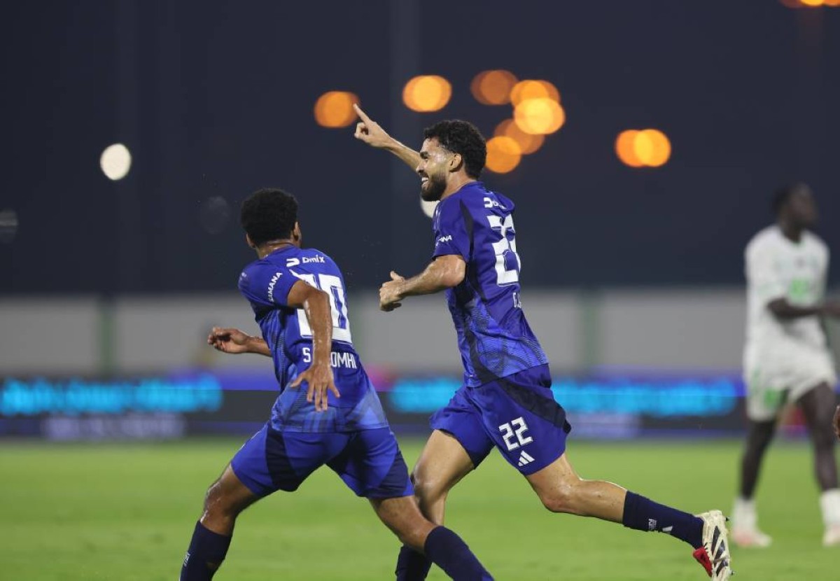 النصر يخطف 3 نقاط ثمينة من دبا الحصن في سباق المراكز المتقدمة