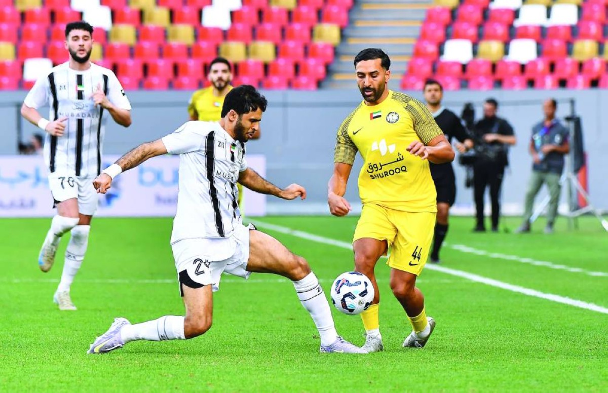 كلباء خطف الفوز في ملعب الجزيرة 