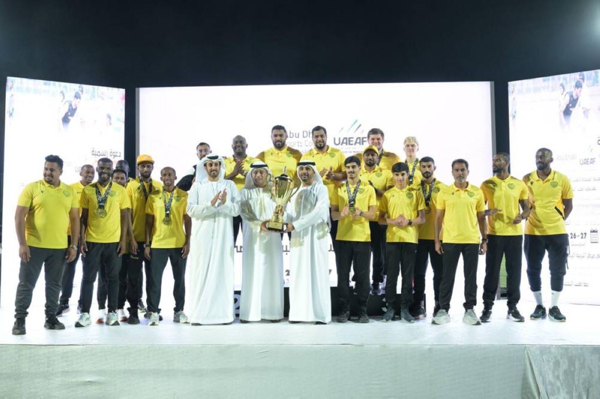 الوصل والشارقة الرياضي للمرأة وأبوظبي والنصر أبطال كأس الإمارات للقوى