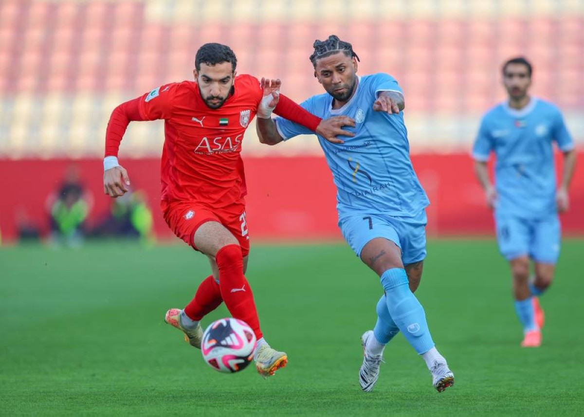 جانب من مباراة سابقة للفجيرة | أرشيفية