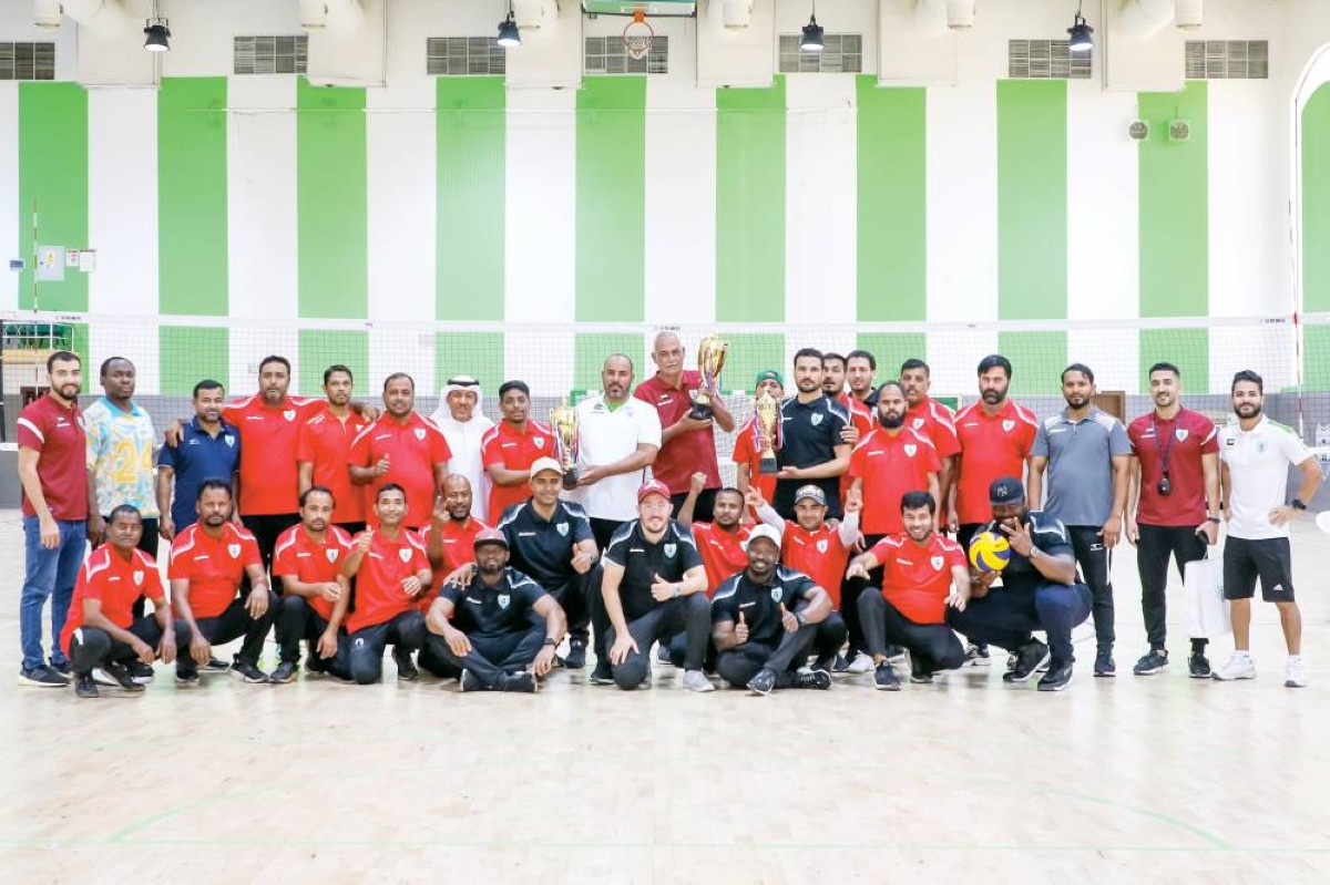 جانب من مراسم التتويج