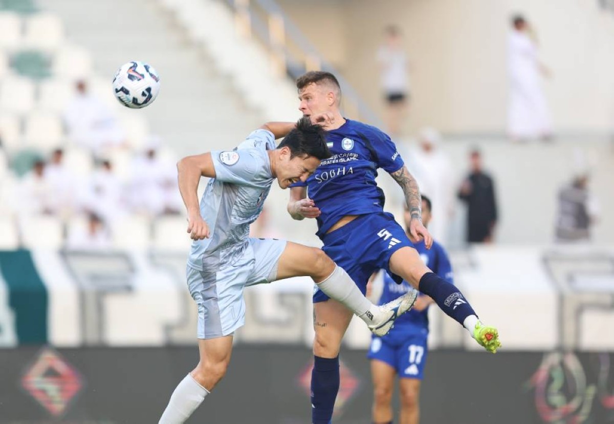 في مباراة غزيرة الأهداف.. التعادل يحسم مواجهة خورفكان والنصر