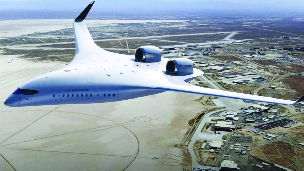 تصميم الطائرة ذات الجناح المندمج من «جيت زيرو»