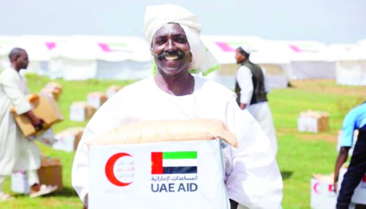  فرحة شاهدة على مواقف الإمارات الإنسانية في السودان 
