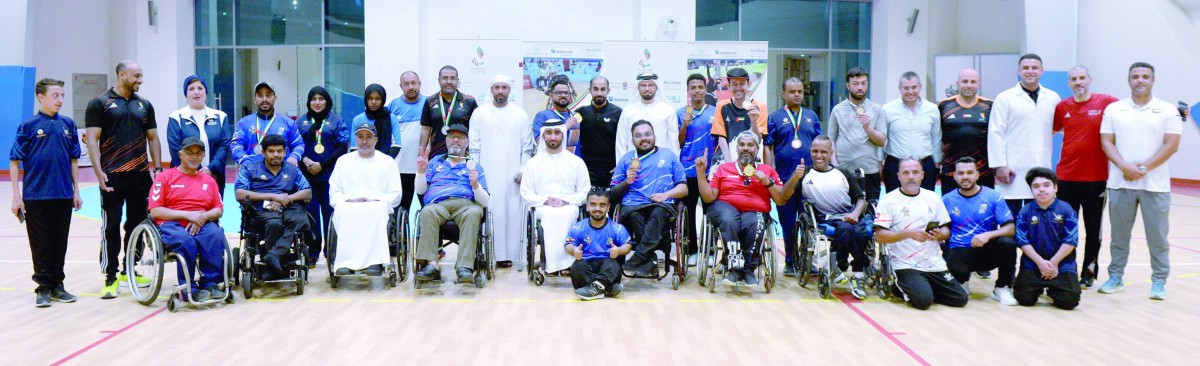 ختام بطولة كرة الطاولة لأصحاب الهمم بنادي عجمان