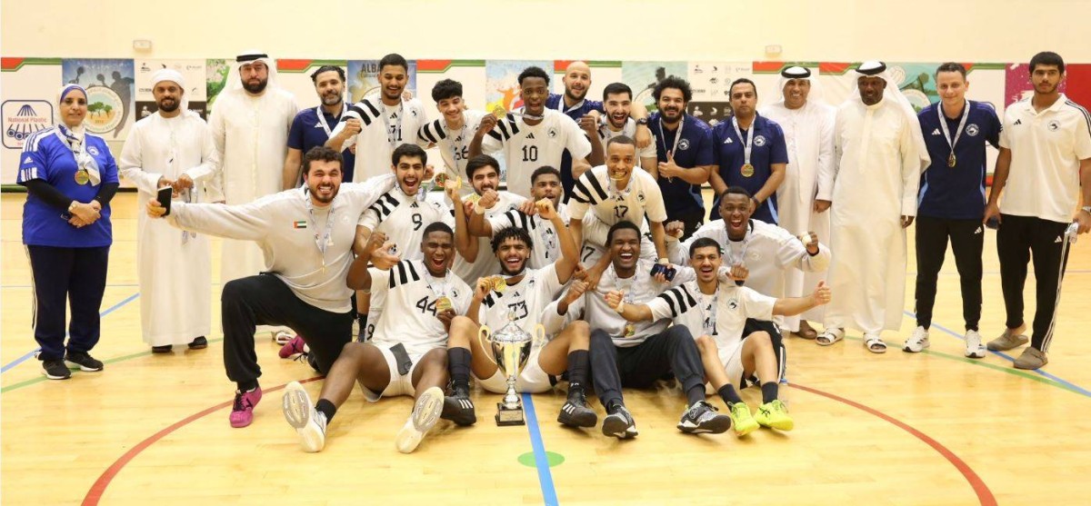 شباب الشارقة أبطال كأس الإمارات لليد للمرة الثانية على التوالي