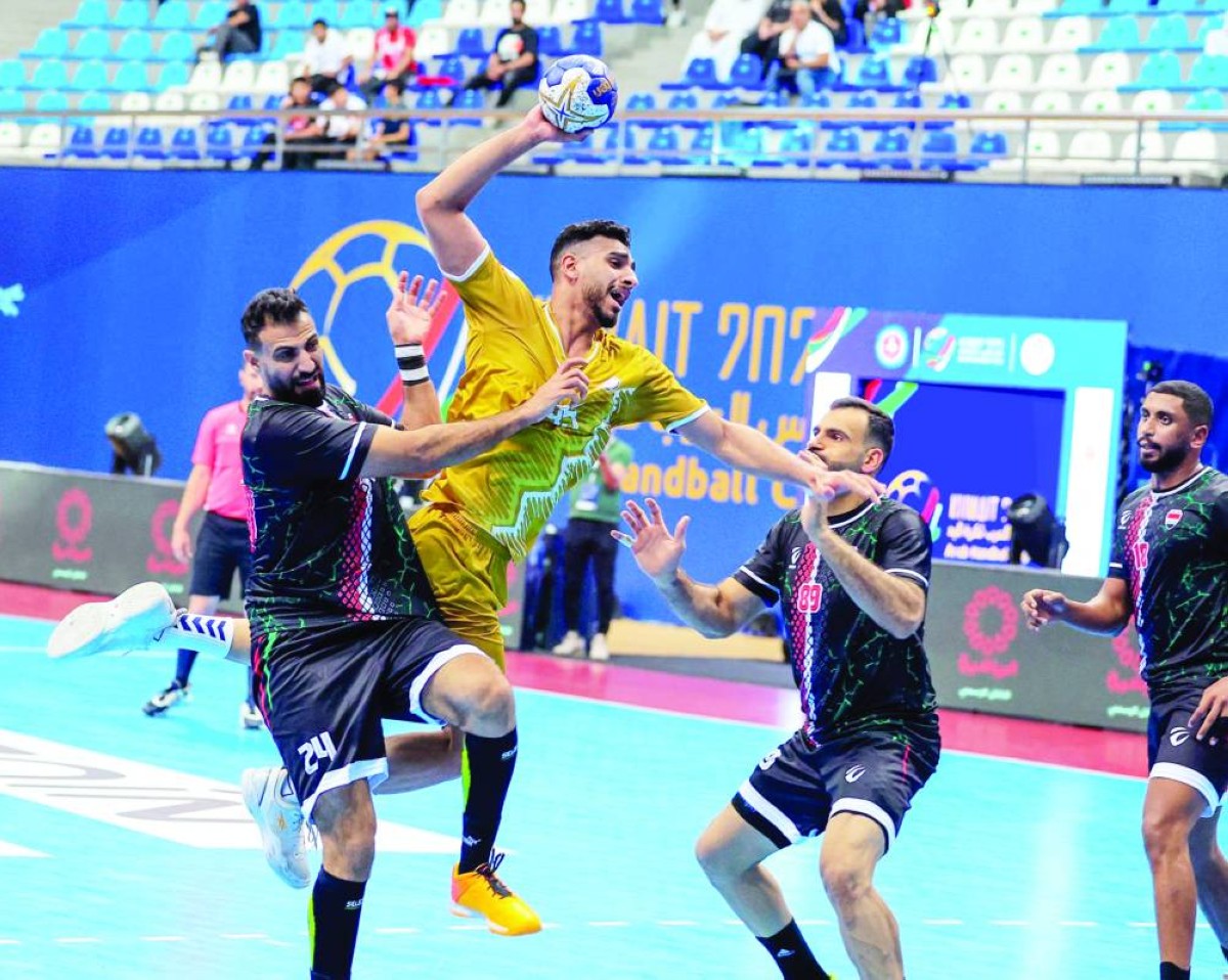 منتخب البحرين لكرة اليد يهزم نظيره العراقي في كأس العرب بالكويت
