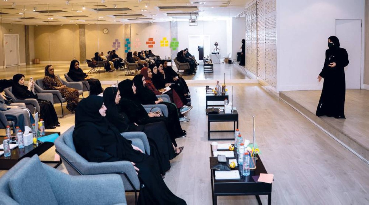 جانب من الأنشطة التفاعلية 