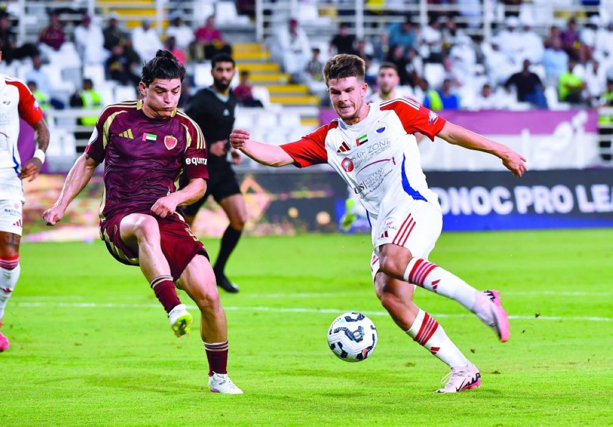  الوحدة هزم الشارقة بالثلاثة وأبعده عن لقب الدوري 
