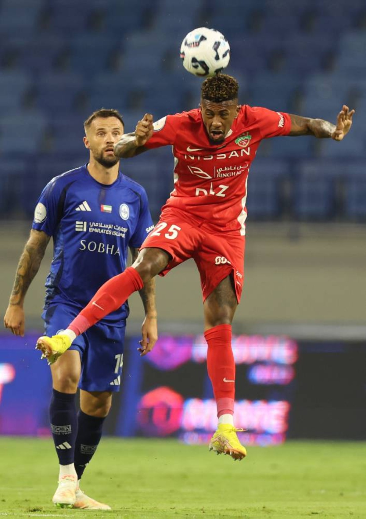 النصر وشباب الأهلي