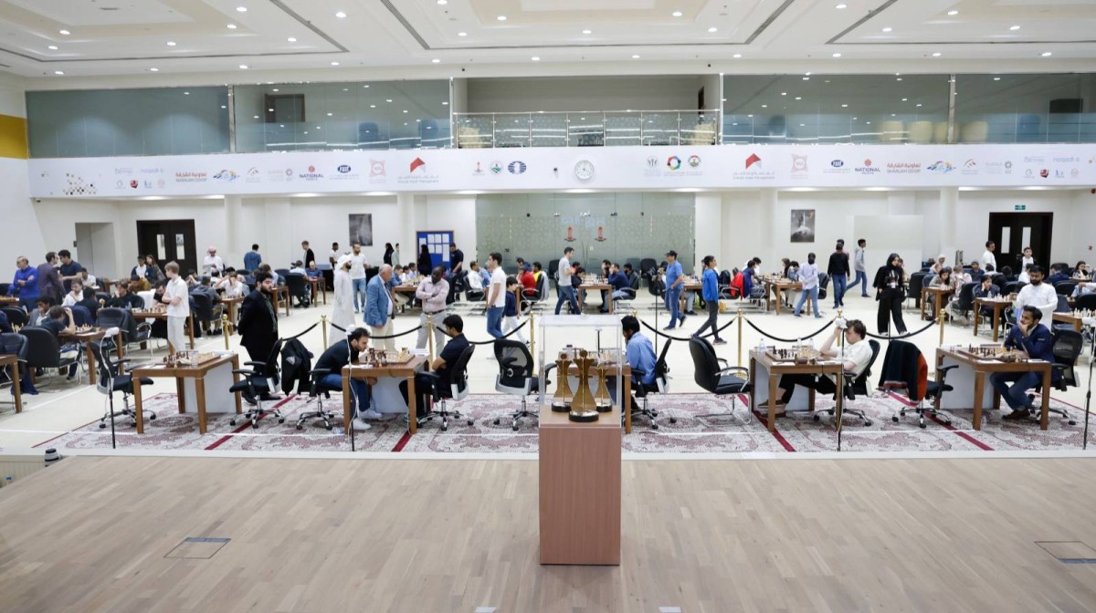 75 ألف دولار جوائز «دولية الشارقة لأساتذة الشطرنج»