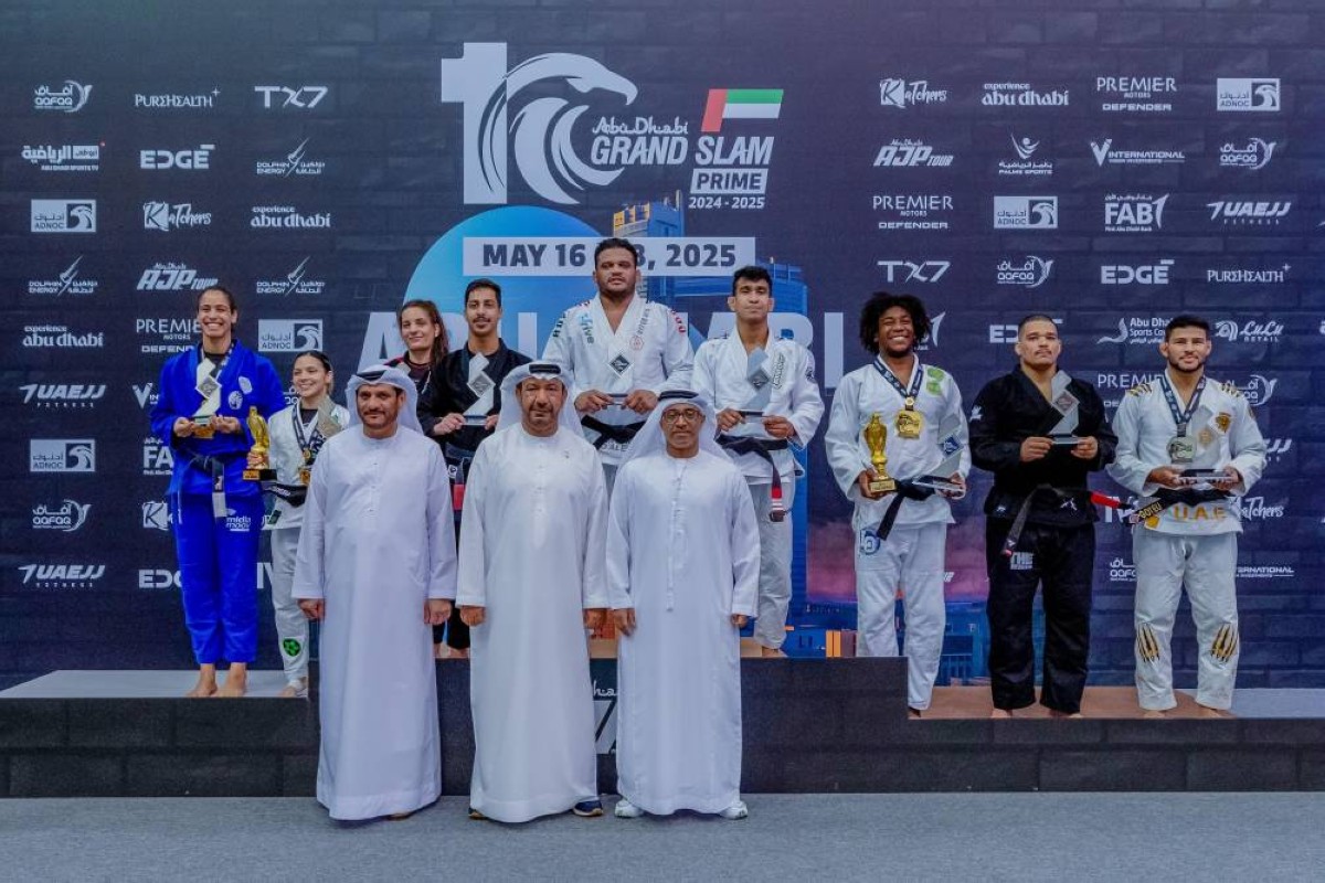 عمر السويدي وكوماندو جروب «الأفضل عالمياً» في ختام أبوظبي غراند سلام للجوجيتسو لموسم 2024-2025