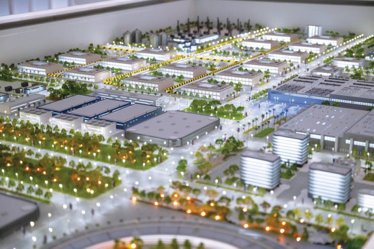 مجسم لمقر مجمع الذكاء الاصطناعي الإماراتي - الأمريكي الذي سيحتضن «ستارجيت الإمارات» 