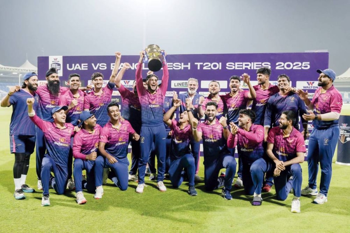 جانب من مراسم التتويج