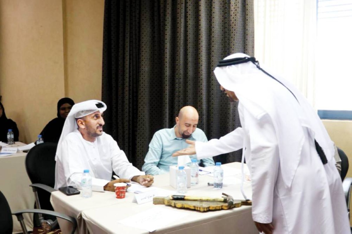 خلال إحدى الورش التدريبية |