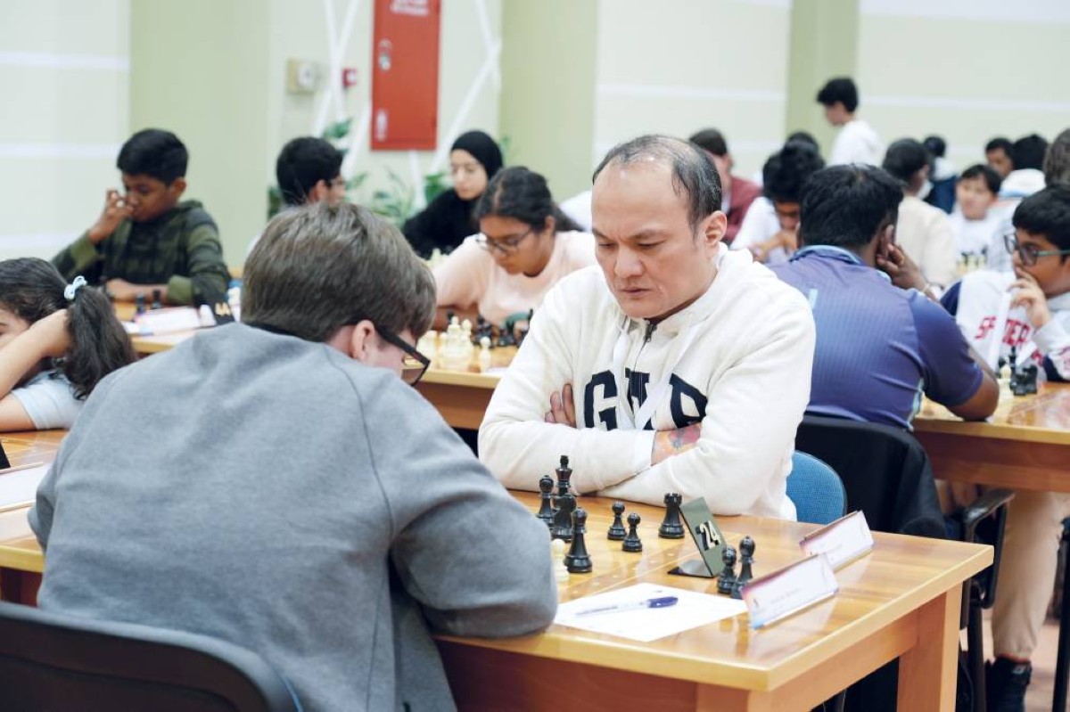 جانب من المنافسات 


