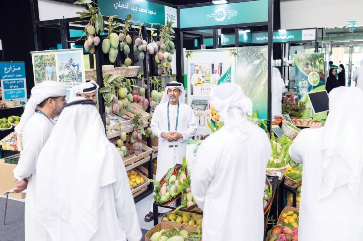 المعرض وفر منصة مثالية لعرض المنتجات الزراعية الوطنية