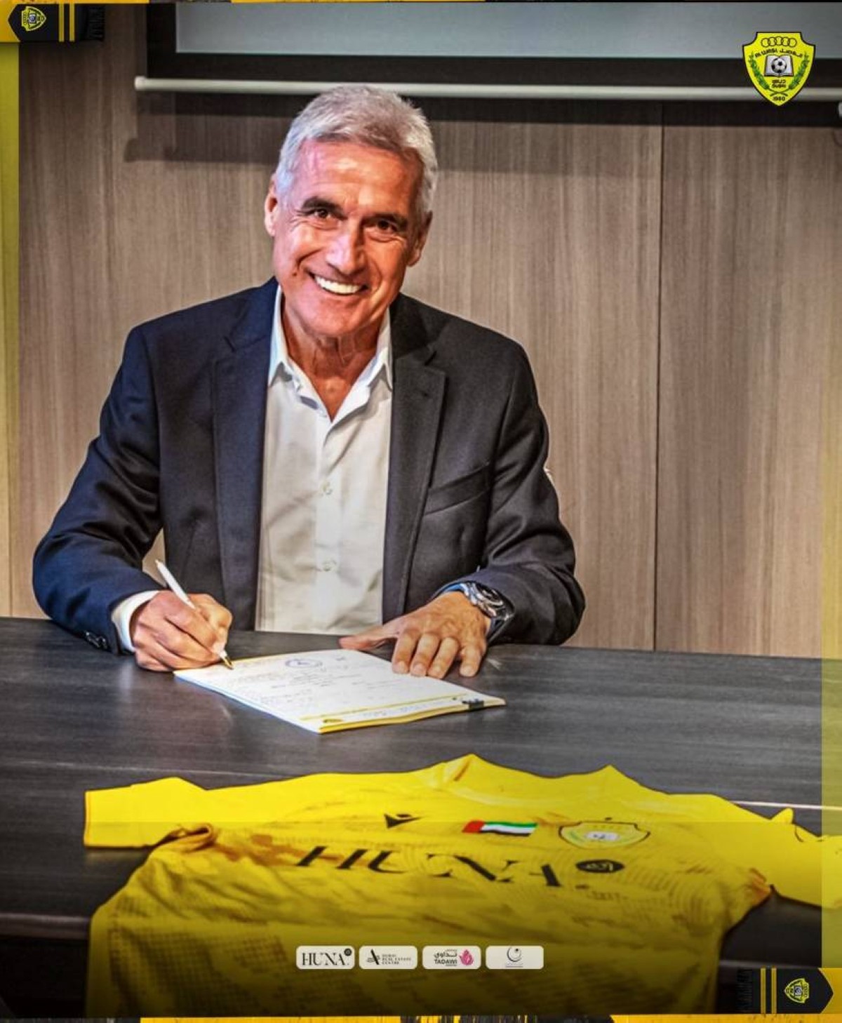 لويس كاسترو أول مدرب برتغالي يقود الوصل