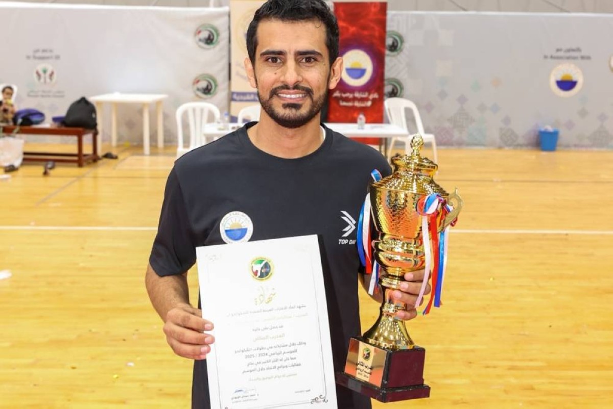 الحجاجي المدرب المثالي في موسم التايكواندو