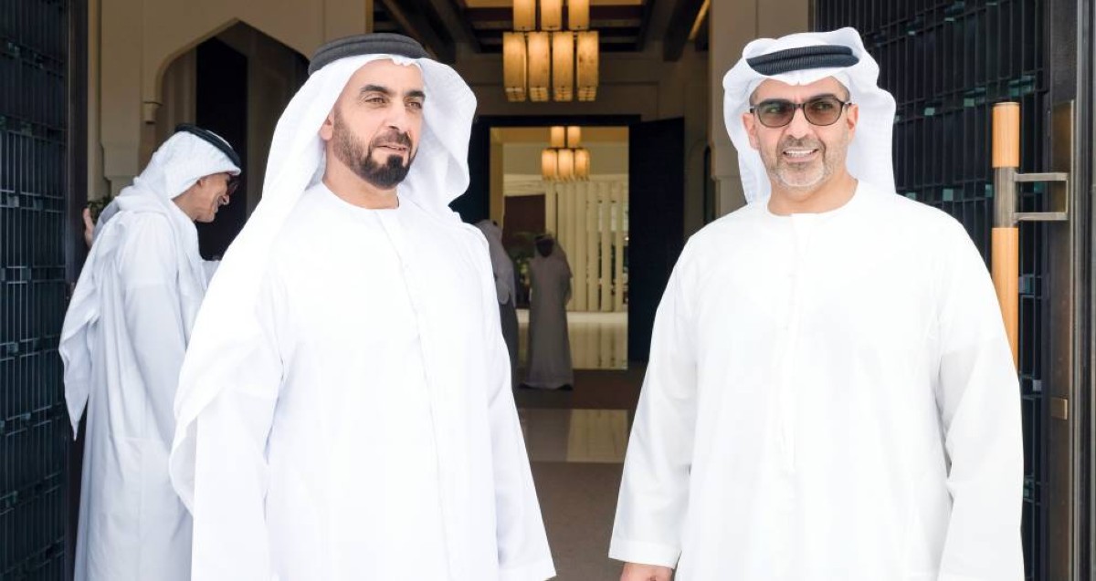  سيف بن زايد وحامد بن زايد 