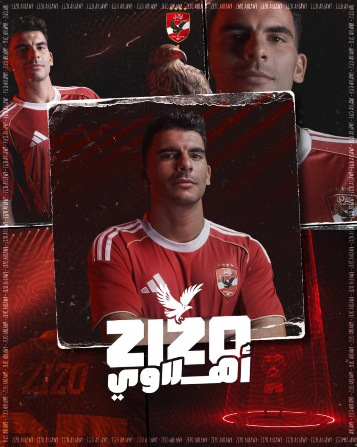 صورة تقديم زيزو لاعباً في الأهلي