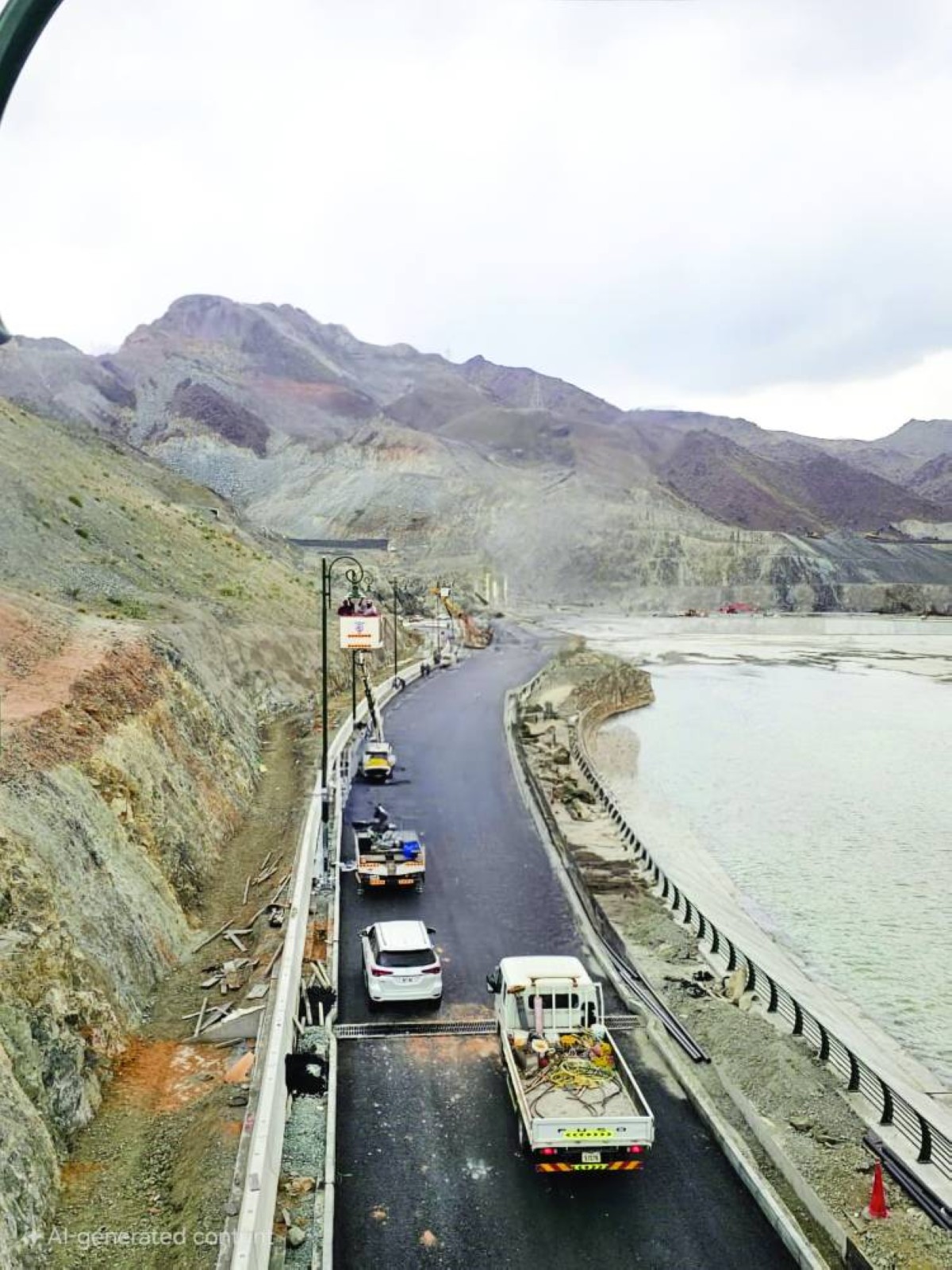 المشاريع الجديدة تعزز شبكات الإنارة في كلباء 