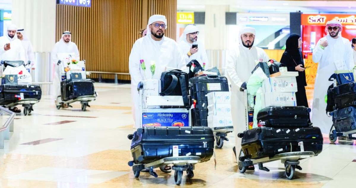 وصول حجاج الدولة إلى أرض الوطن بسلامة