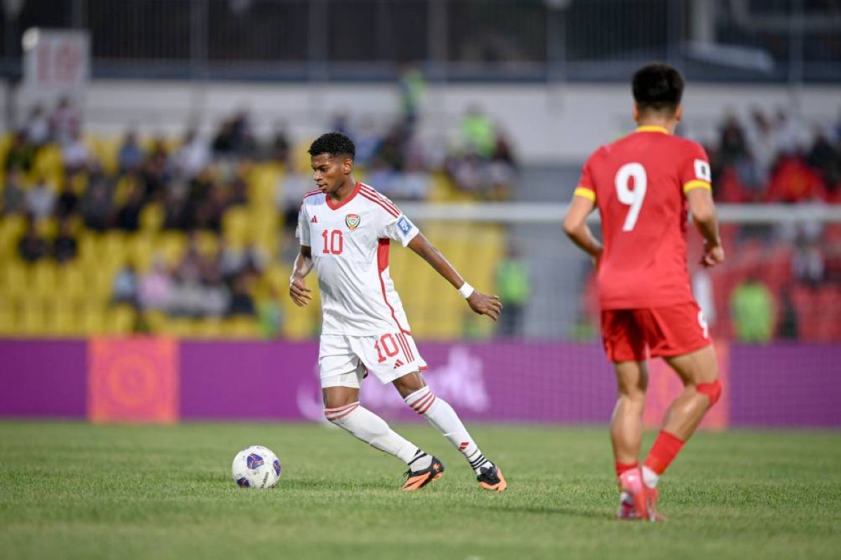 يحيى الغساني خلال لقاء قيرغيزستان الأخير | من المصدر