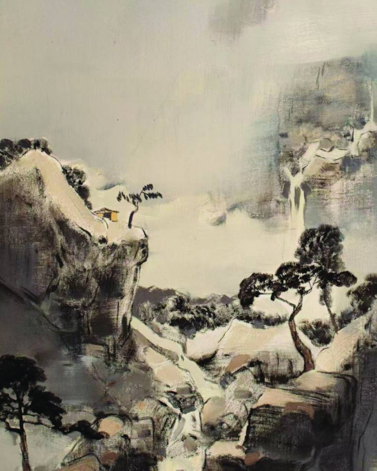 لوحة للفنان الصيني شو لي