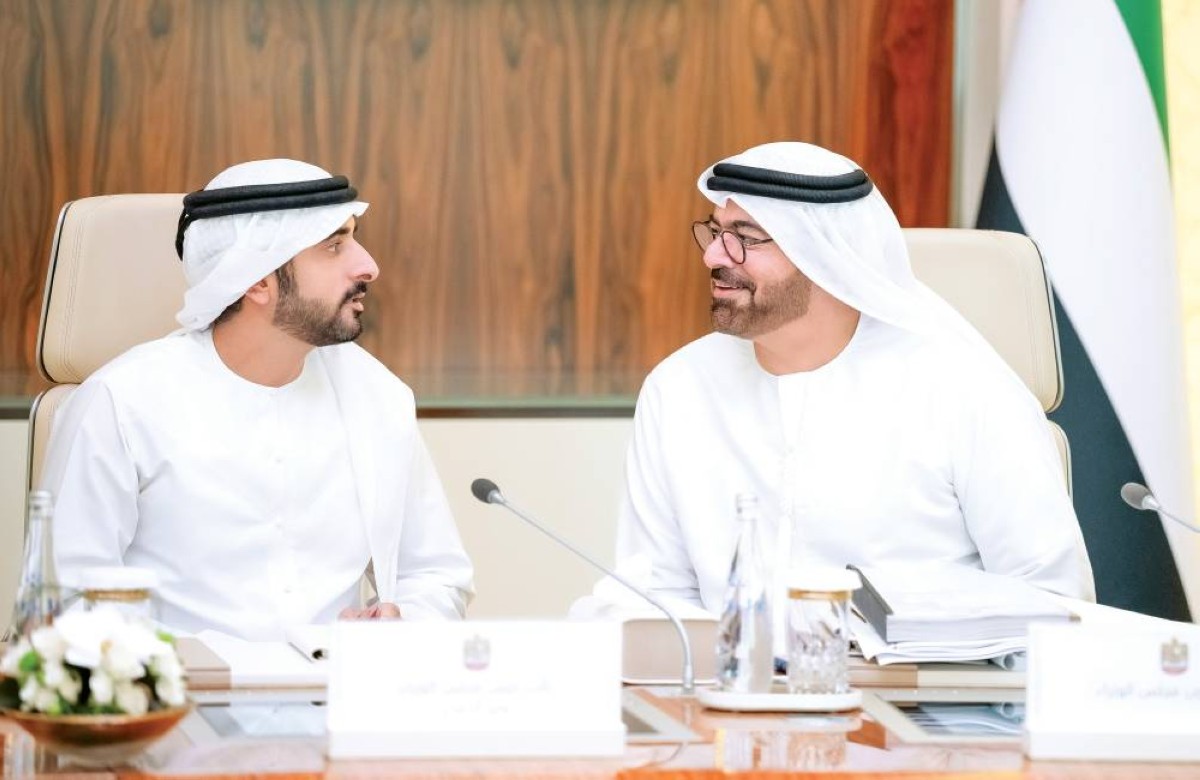  حمدان بن محمد ومحمد القرقاوي 