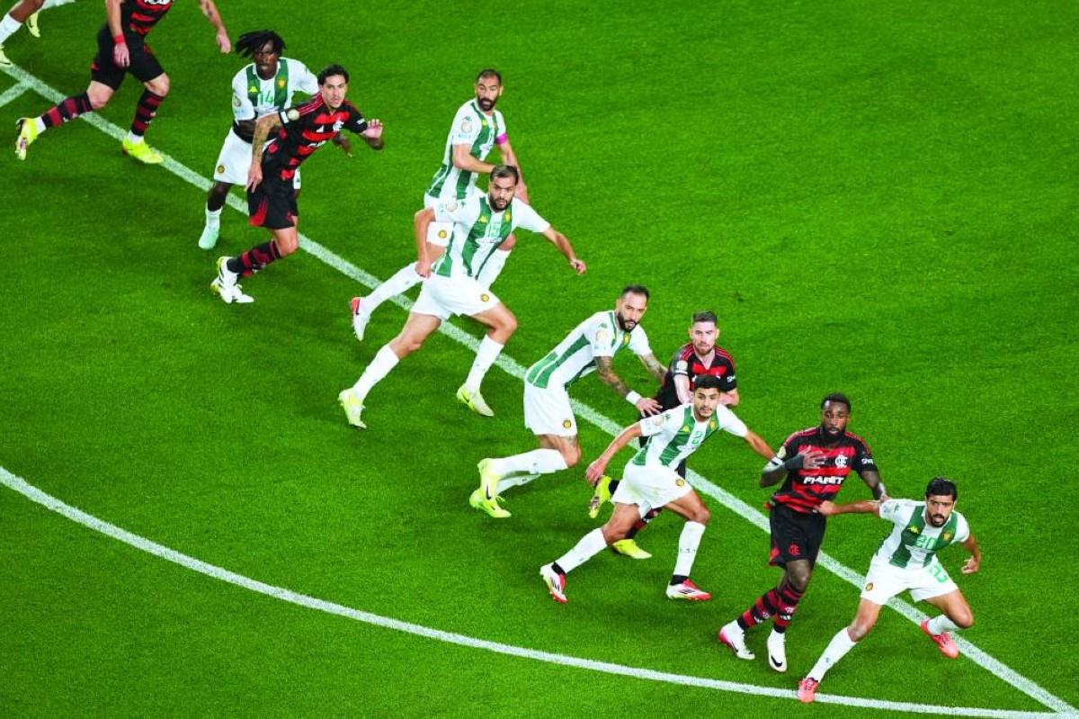 خلال لقاء الترجي وفلامينغو 