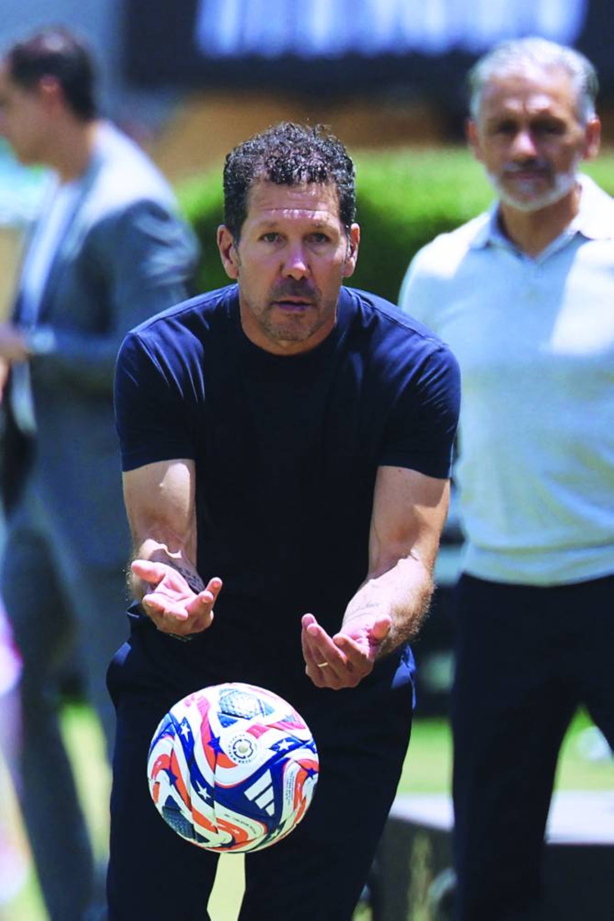 دييغو سيميوني مدرب أتلتيكو مدريد 