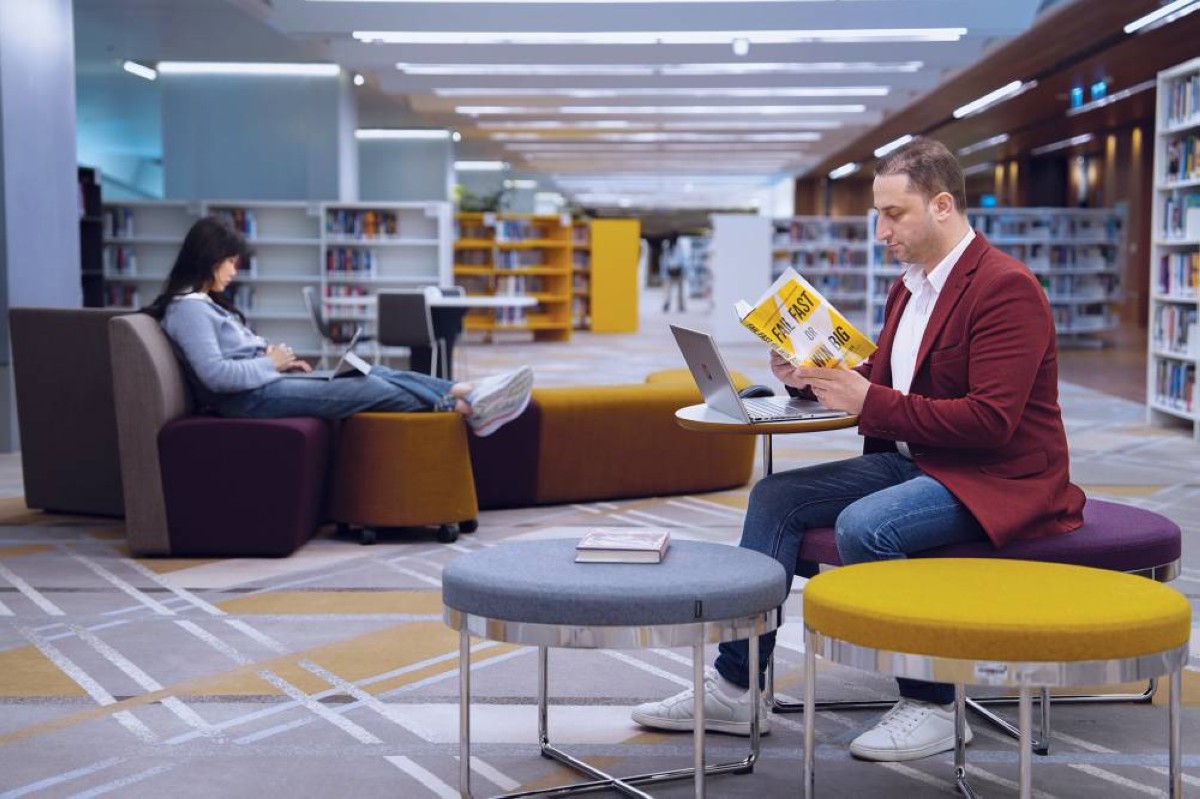 مكتبة الأعمال تعد مركزاً ملهماً ومتكاملاً لرواد الأعمال والمهتمين بهذا القطاع 