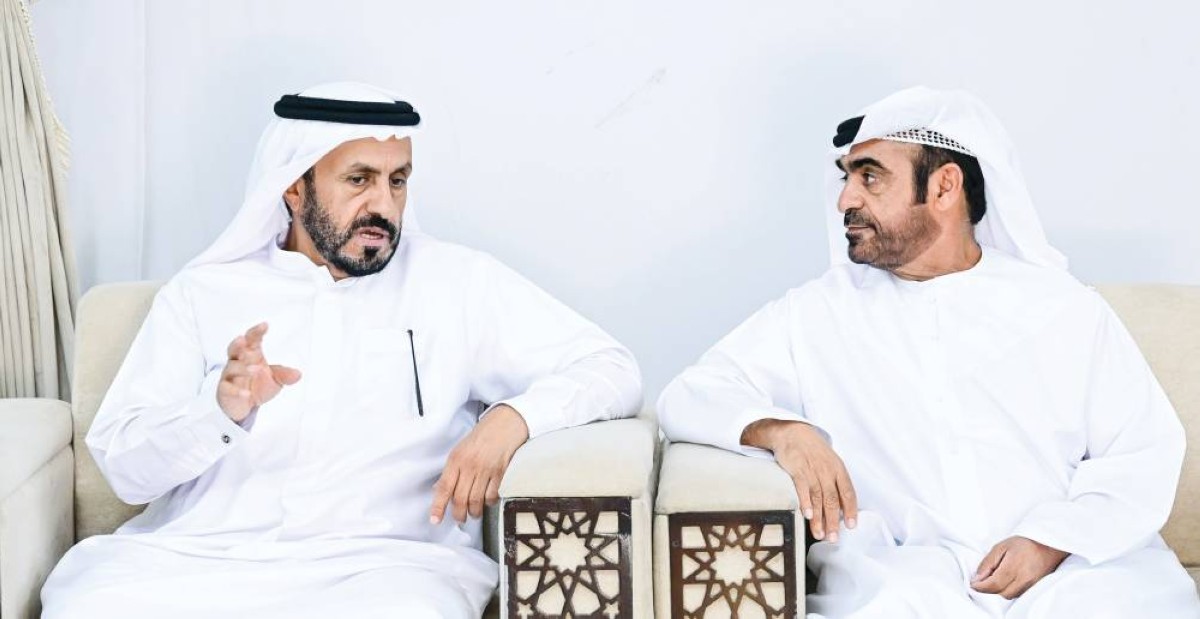  جانب من مجلس العزاء 