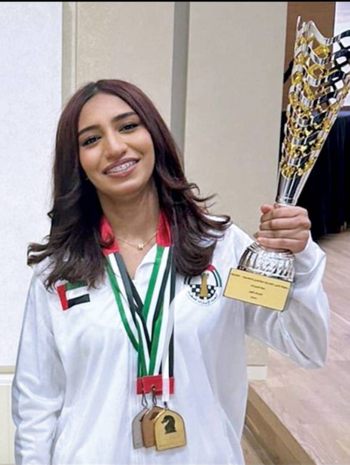 روضة السركال تشارك في كأس العالم لشطرنج السيدات
