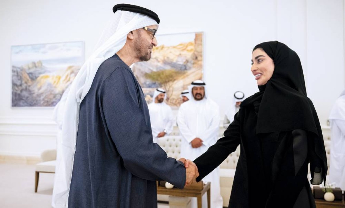 سموه خلال اللقاء بحضور سعيد بن محمد